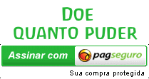 Botão para realizar doação através do PagSeguro